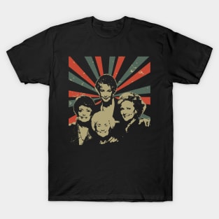 Golden Girls || Vintage Art Design || Exclusive Art T-Shirt